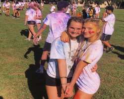 She attended Camp Geneva with her friends in October 2019.